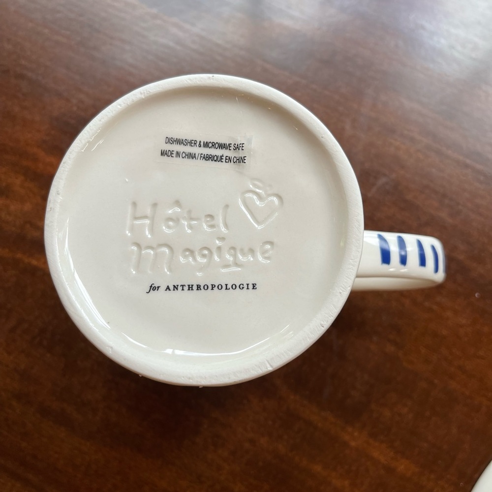 Anthro NWT “Love and Magique” mug — Hotel Magique sold out top rated collection - Picture 3 of 7
